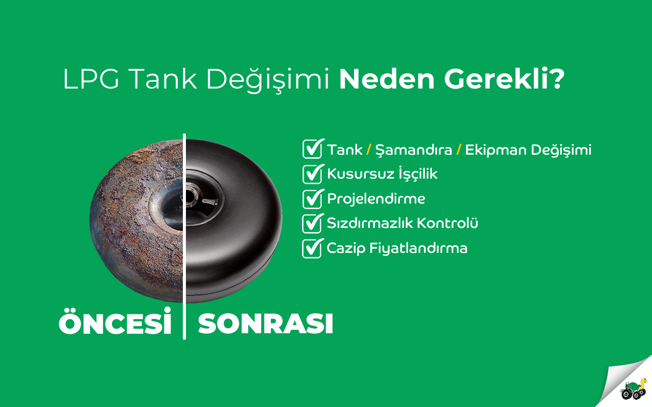 LPG Tank Değişimi - Çevre Otogaz / İstanbul