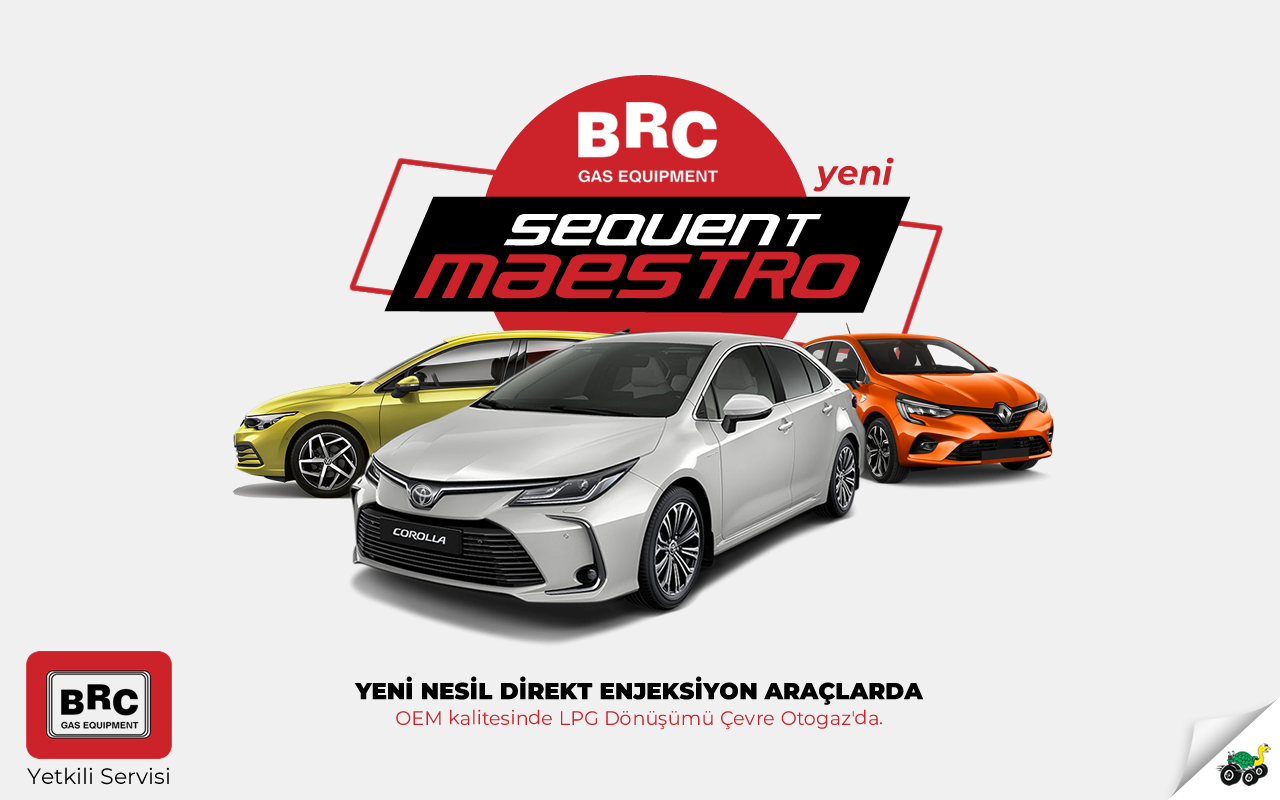 BRC Maestro Direkt enjeksiyon lpg dönüşüm kiti