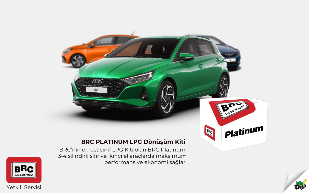 BRC Platinum Kit - Montaj, Bakım, Tank Değişim fiyatları