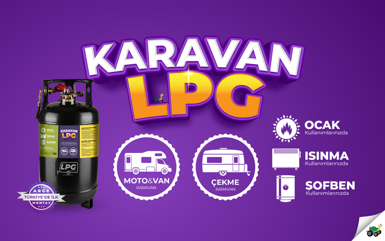 Karavan LPG Tank Montajı - Çevre Otogaz / İstanbul